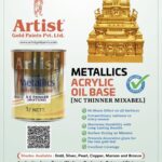 Artist Metallics Acrylic Oil Base [NC THINNER MIXABEL]