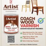 WOOD VARNISH Three in One Coach Teak Wood (SANDING SEALER NOT REQUIRED)